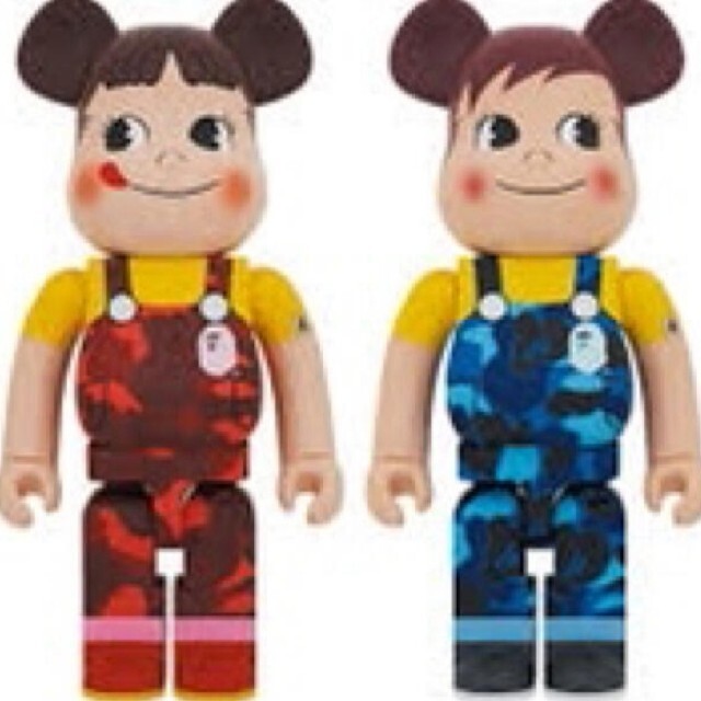 おもちゃBE＠RBRICK BAPE(R) × ペコちゃん & ポコちゃん 1000%