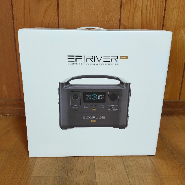 【新品/未使用】☆ECOFLOW　RIVER600PRO☆ポータブル電源