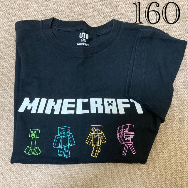 UNIQLO(ユニクロ)のUNIQLO マイクラ　Ｔシャツ キッズ/ベビー/マタニティのキッズ服男の子用(90cm~)(Tシャツ/カットソー)の商品写真