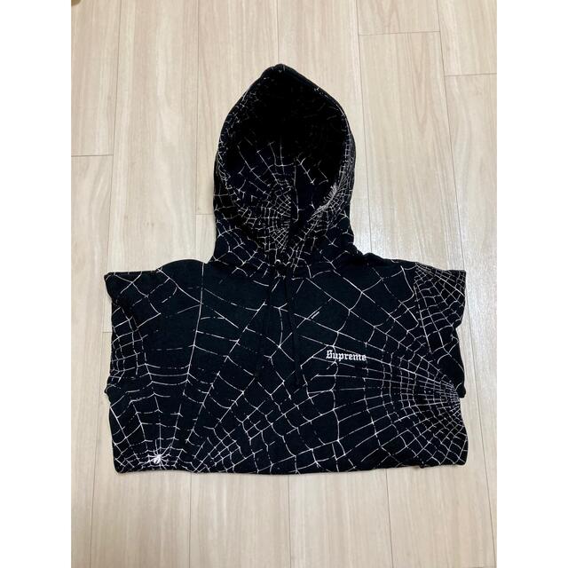 Supreme Spider Web パーカー フーディ S 16aw ボックス