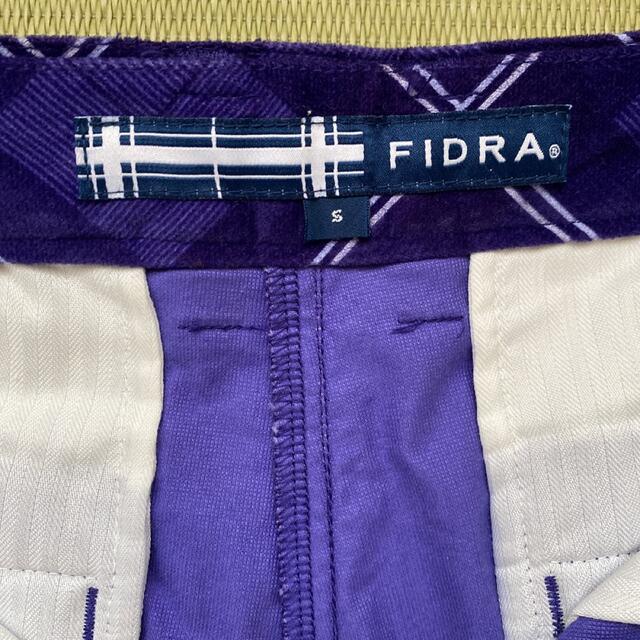 FIDRA(フィドラ)の☆ゴルフウェアFIDRA チェックパンツ☆ スポーツ/アウトドアのゴルフ(ウエア)の商品写真