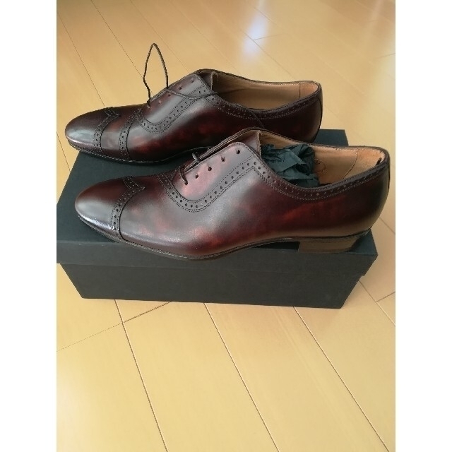 Santoni(サントーニ)の【専用】 ディコレッティ+ポロシャツ+ハンカチ5セット+ブルゾン メンズの靴/シューズ(ドレス/ビジネス)の商品写真