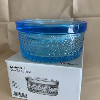 イッタラ(iittala)の『K.M.A.M様専用』イッタラ　カステヘルミ　ジャー　ライトブルー(食器)