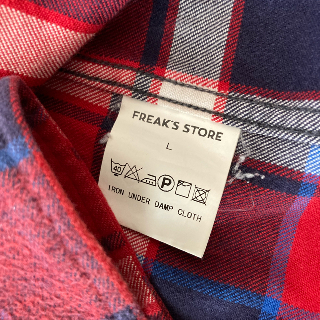 FREAK'S STORE(フリークスストア)のFREAK´S STORE メンズネルシャツ Lサイズ メンズのトップス(シャツ)の商品写真