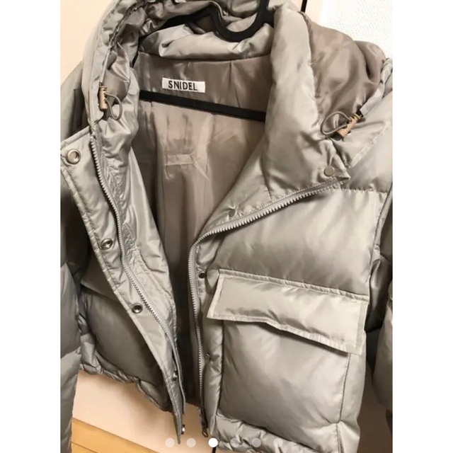SNIDEL(スナイデル)のsnidel  スナイデル　フレンチショートダウン ミント  レディースのジャケット/アウター(ダウンジャケット)の商品写真