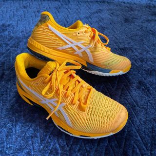 アシックス(asics)の中古　テニスシューズ  25CM  アシックス(シューズ)