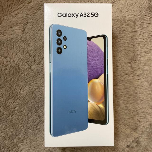 新品未使用SIMフリー　GALAXY A32 5G