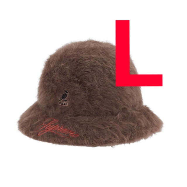 Supreme(シュプリーム)の最安 supreme Kangol Furgora Casual ブラウン  L メンズの帽子(ハット)の商品写真