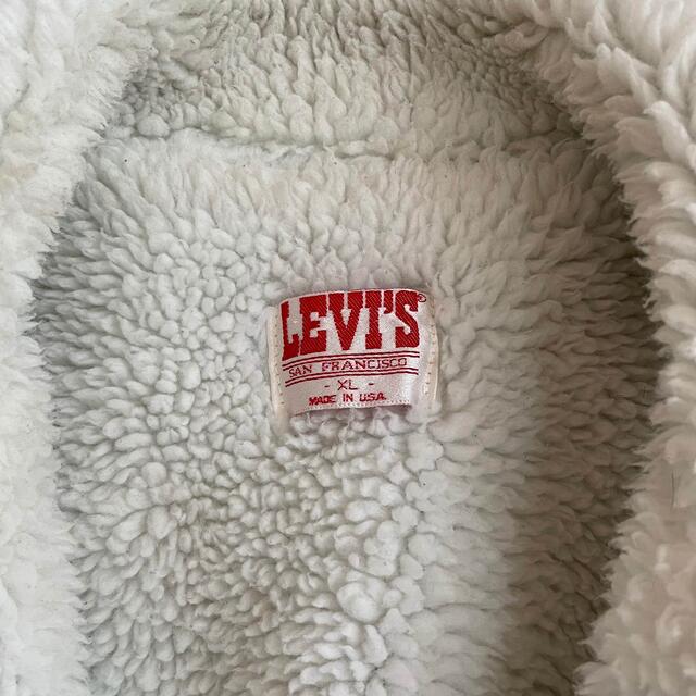 Levi's(リーバイス)のスタンド様専用　Levi's デニムボアジャケット　made in usa メンズのジャケット/アウター(Gジャン/デニムジャケット)の商品写真