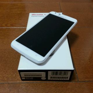 新品未使用 SH-06E AQUOS PHONE ZETA ホワイト(スマートフォン本体)