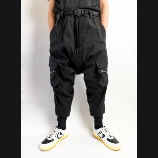 ストーンアイランド(STONE ISLAND)のhelvetica HD Drop crotch cargo trousers(ワークパンツ/カーゴパンツ)