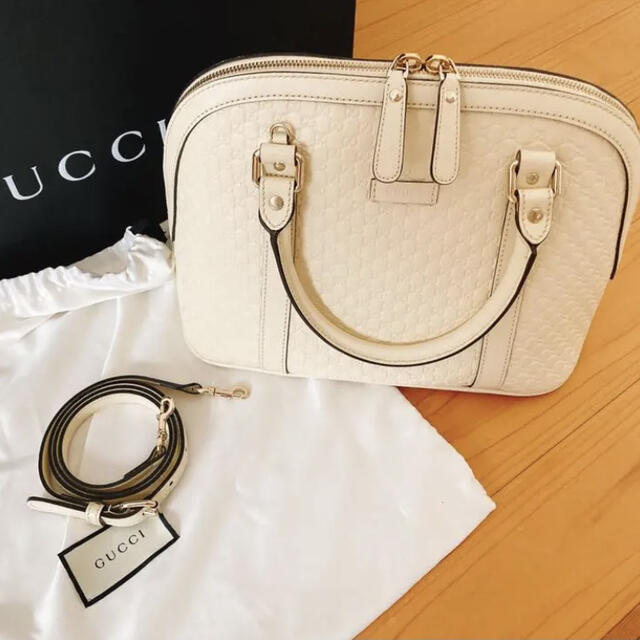 非常に高い品質 - Gucci 【極美品】GUCCI シマレザー ショルダー