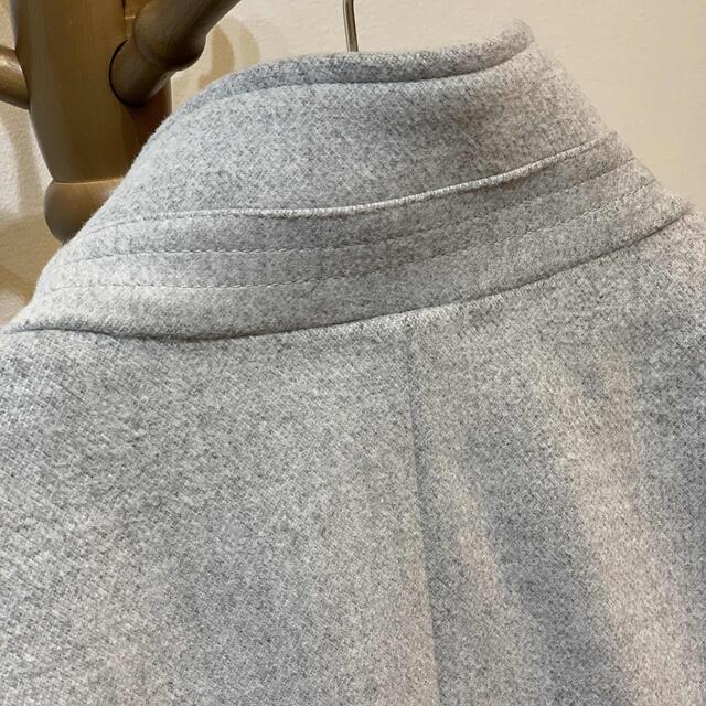 ZARA(ザラ)の【ブラック様専用】ZARA 厚手ロングコート ライトグレー メンズのジャケット/アウター(チェスターコート)の商品写真