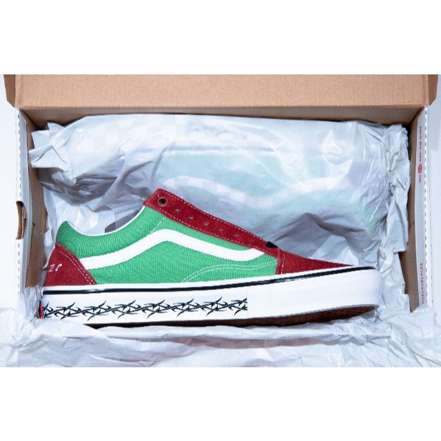 Supreme x Vans Old School (Green) 27.5