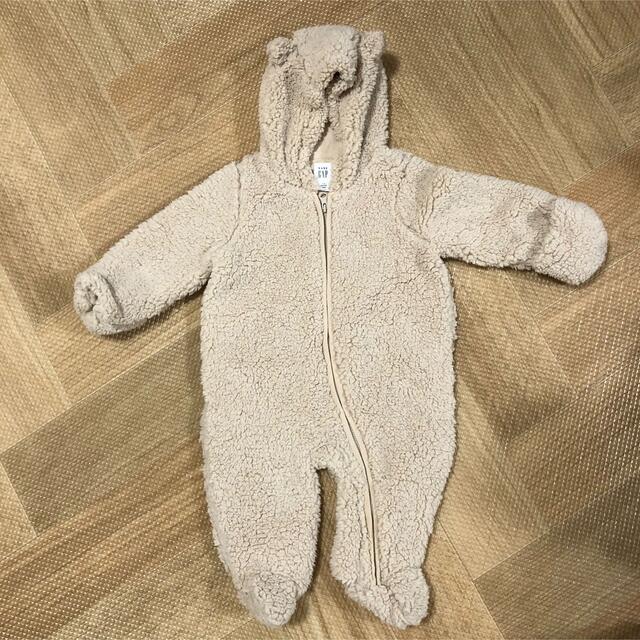 babyGAP(ベビーギャップ)のもこもこ　カバーオール キッズ/ベビー/マタニティのベビー服(~85cm)(カバーオール)の商品写真