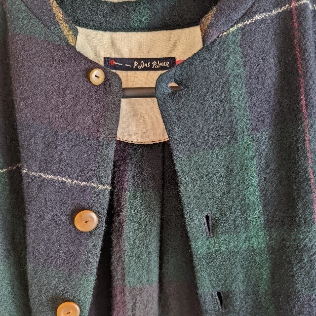パラスパレス ウールチェックシャツ レディースのトップス(シャツ/ブラウス(長袖/七分))の商品写真