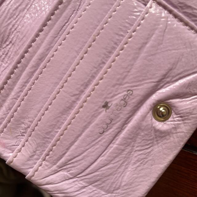 Courreges(クレージュ)のクレージュ　薄紫　財布　箱付き レディースのファッション小物(財布)の商品写真