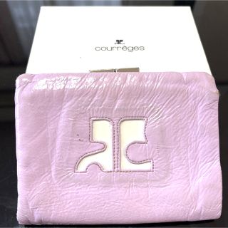 クレージュ(Courreges)のクレージュ　薄紫　財布　箱付き(財布)