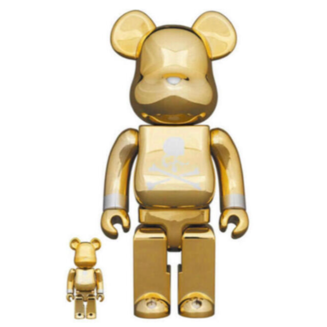 BE@RBRICK mastermind GOLD 100％ & 400%フィギュア