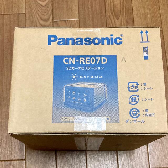 パナソニック 7型ワイド カーナビ ストラーダ CN-RE07DA