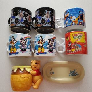 ディズニーリゾート　スーベニアカップ　陶器セット(キャラクターグッズ)