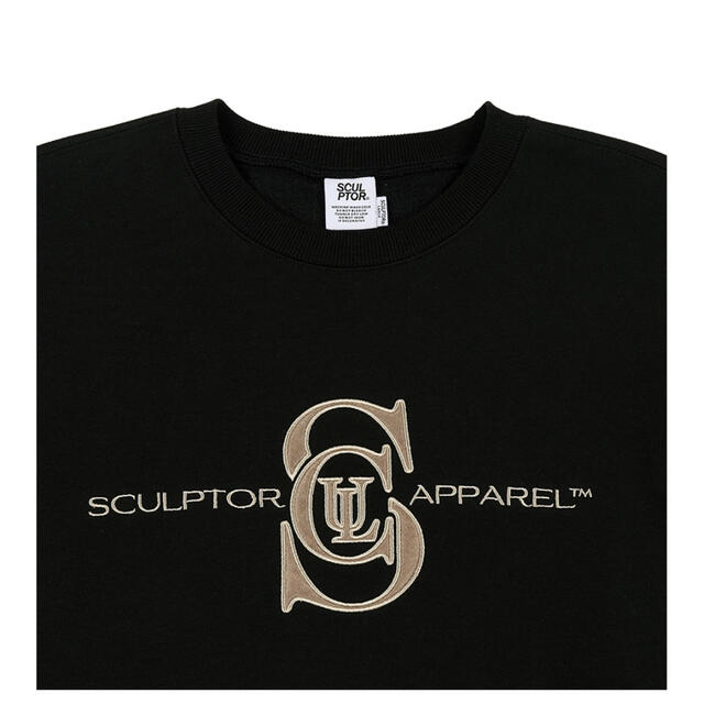 人気　SCULPTOR Satin Applique Sweatshirt