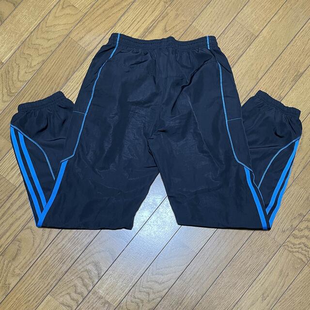 adidas(アディダス)のアディダスadidas140cmパンツ・長ズボン（黒・裾ゴム） キッズ/ベビー/マタニティのキッズ服男の子用(90cm~)(パンツ/スパッツ)の商品写真