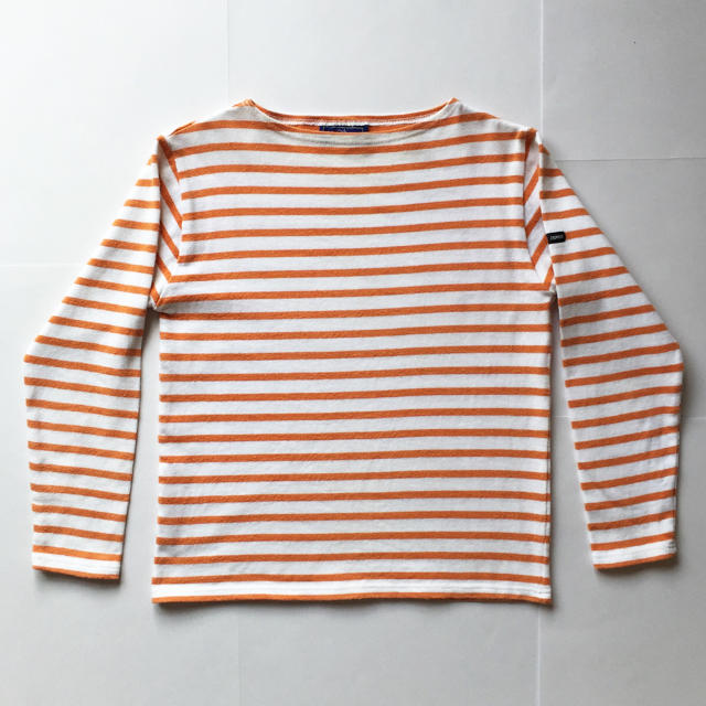 saint james ウェッソン 白xオレンジ セントジェームス T0 | フリマアプリ ラクマ