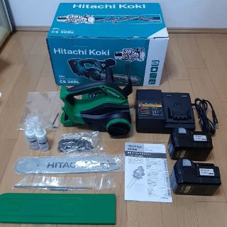 ヒタチ(日立)の日立工機(HiKOKI) CS36DL コードレスチェンソー(工具/メンテナンス)