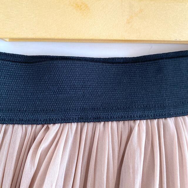 HONEYS(ハニーズ)のGLACIER チュールスカート　プリーツスカート　Mサイズ　新品 レディースのスカート(ひざ丈スカート)の商品写真