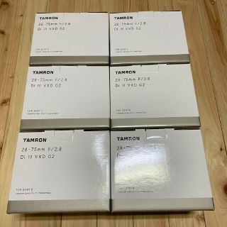 タムロン(TAMRON)の[新品送料無料] 6台　TAMRON 28-75mm model a063(レンズ(ズーム))