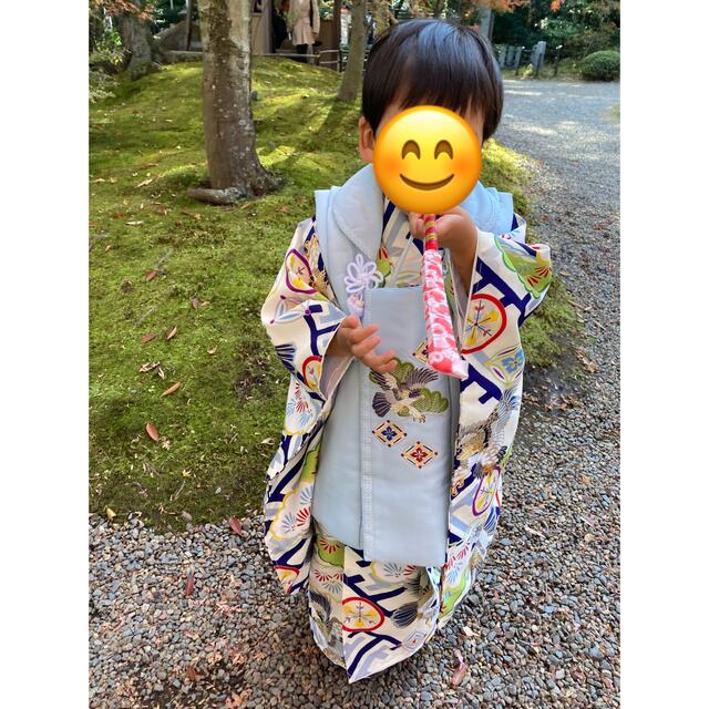 七五三 着物 男の子 3歳 被布 2021年新作小町シリーズ フルセットの