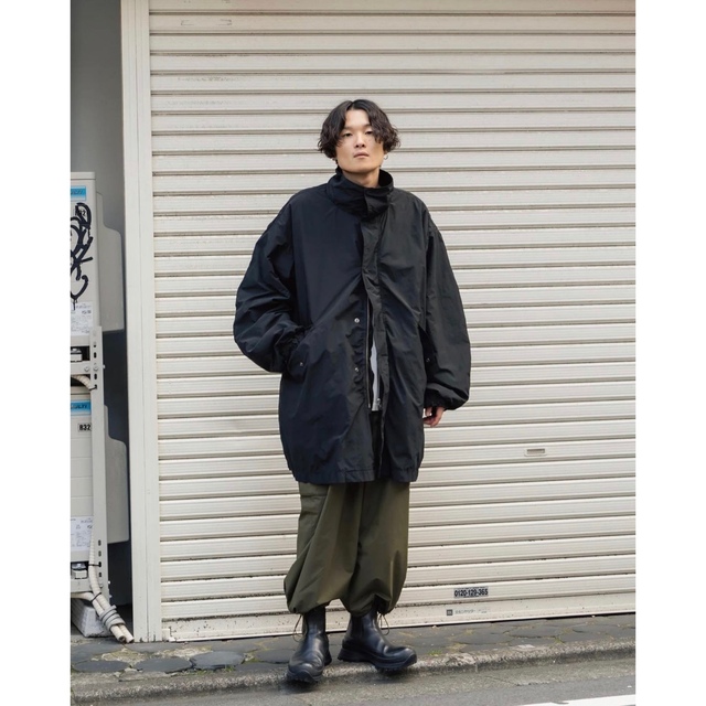 ATON air ventile short mods coat - アウター