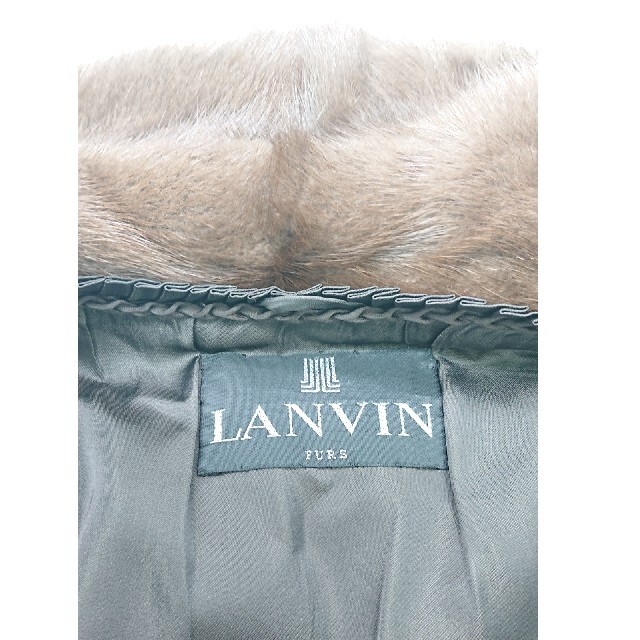 LANVIN LANVIN ミンクコート 高級サガミンクの通販 by ヤス's shop｜ランバンならラクマ