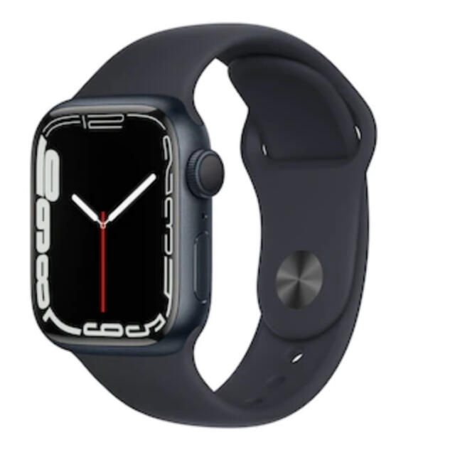 腕時計(デジタル)Apple Watch Series 7（GPSモデル）- 41mmミッドナイト