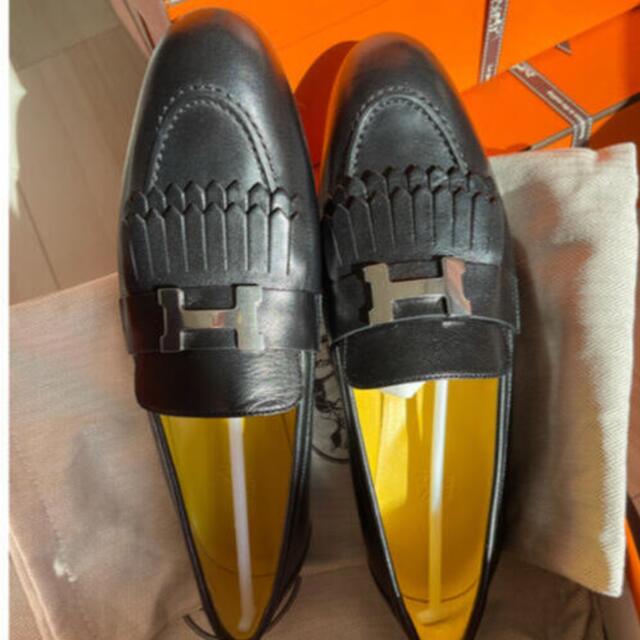 使い勝手の良い】 Hermes - 新品 エルメス ローファー ローファー/革靴