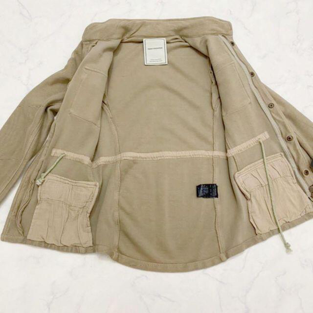 【新品】M65 nano・universe ミリタリージャケット 柔らか生地