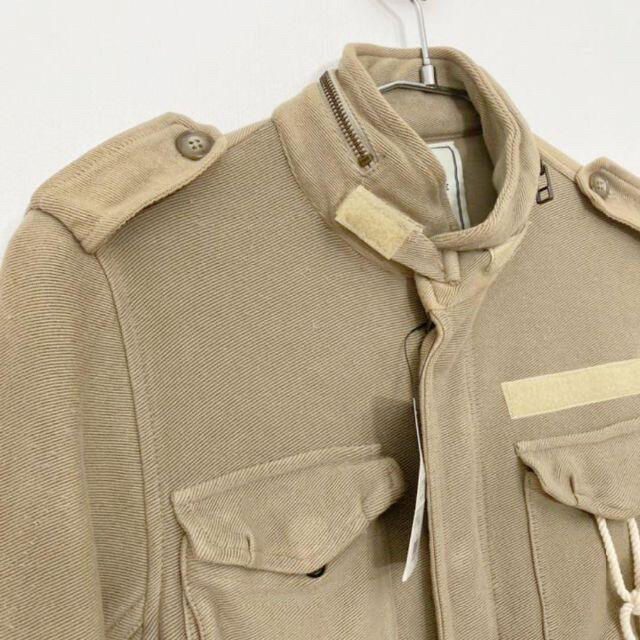 【新品】M65 nano・universe ミリタリージャケット 柔らか生地