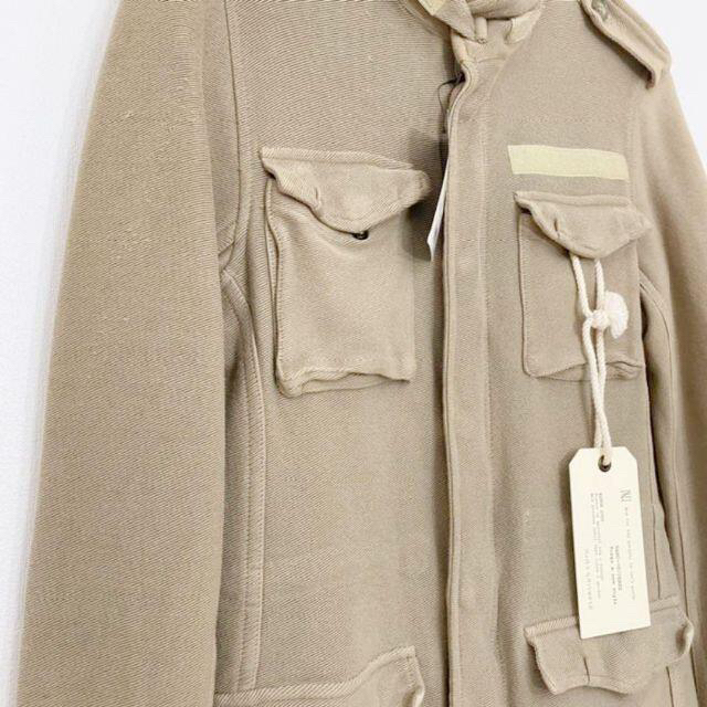 【新品】M65 nano・universe ミリタリージャケット 柔らか生地