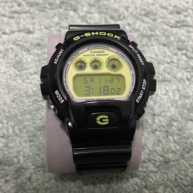 G-SHOCK DW-6900CS crazy colors黒✖️緑 CASIO