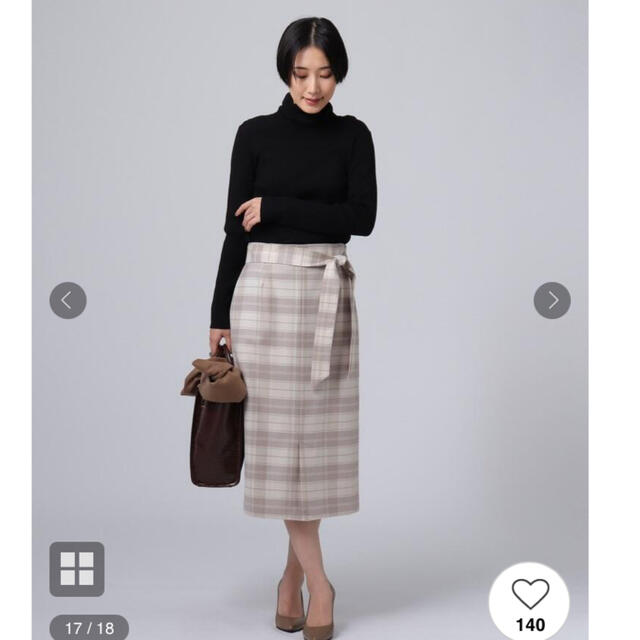 UNTITLED(アンタイトル)のココア 様 専用　アンタイトル　サキソニータイトスカート レディースのスカート(ロングスカート)の商品写真