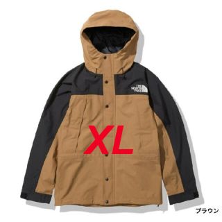 ザノースフェイス(THE NORTH FACE)のノースフェイス　マウンテンライトジャケット　ブラウン　XL(マウンテンパーカー)