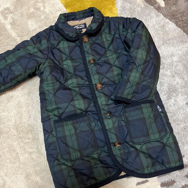 UNITED ARROWS green label relaxing(ユナイテッドアローズグリーンレーベルリラクシング)の《Green label》★115  キルティングコート キッズ/ベビー/マタニティのキッズ服女の子用(90cm~)(コート)の商品写真