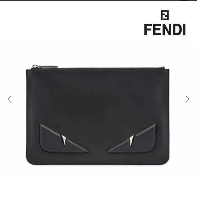 FENDI(フェンディ)のFENDIクラッチバック　（ブラック） メンズのバッグ(セカンドバッグ/クラッチバッグ)の商品写真