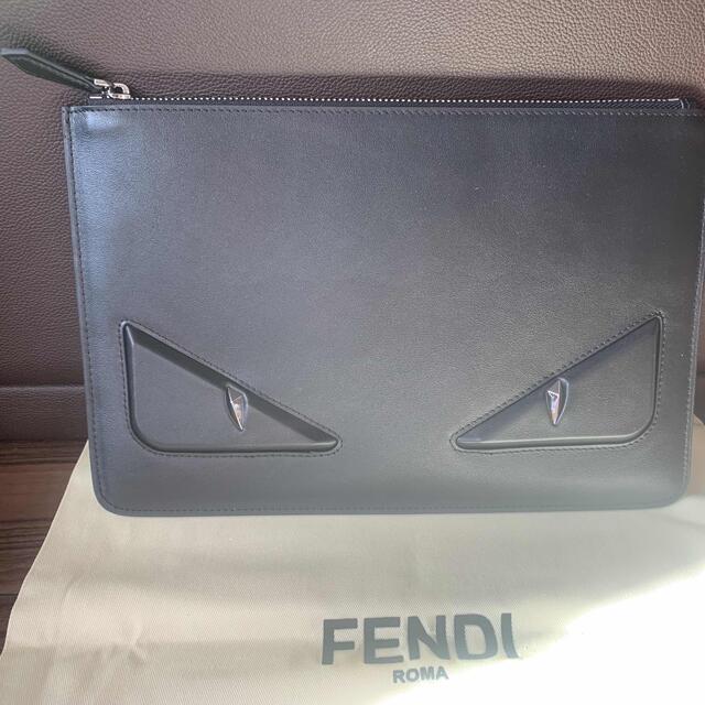 FENDI(フェンディ)のFENDIクラッチバック　（ブラック） メンズのバッグ(セカンドバッグ/クラッチバッグ)の商品写真