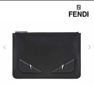 フェンディ(FENDI)のFENDIクラッチバック　（ブラック）(セカンドバッグ/クラッチバッグ)