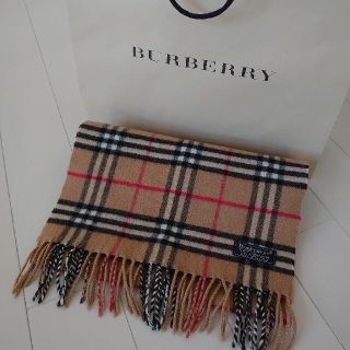 バーバリー(BURBERRY)のBURBERRY　チェックマフラー(マフラー/ショール)