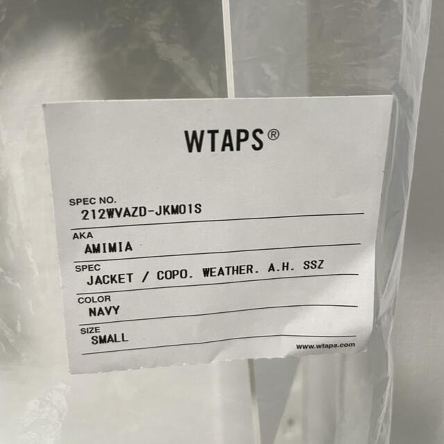 W)taps - WTAPS AMIMIA JACKET COPO. WEATHER. SSZの通販 by yumama's ...