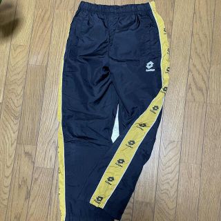 ロット(lotto)のロットlotto140cmパンツ冬用長ズボン（黒シャカシャカ内フリース）(パンツ/スパッツ)