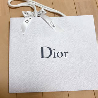 ディオール(Dior)のDIOR ショップ袋　紙袋　リボン付き(ショップ袋)